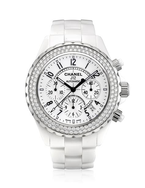 chanel j12 chronograph white|Chanel j12 price list.